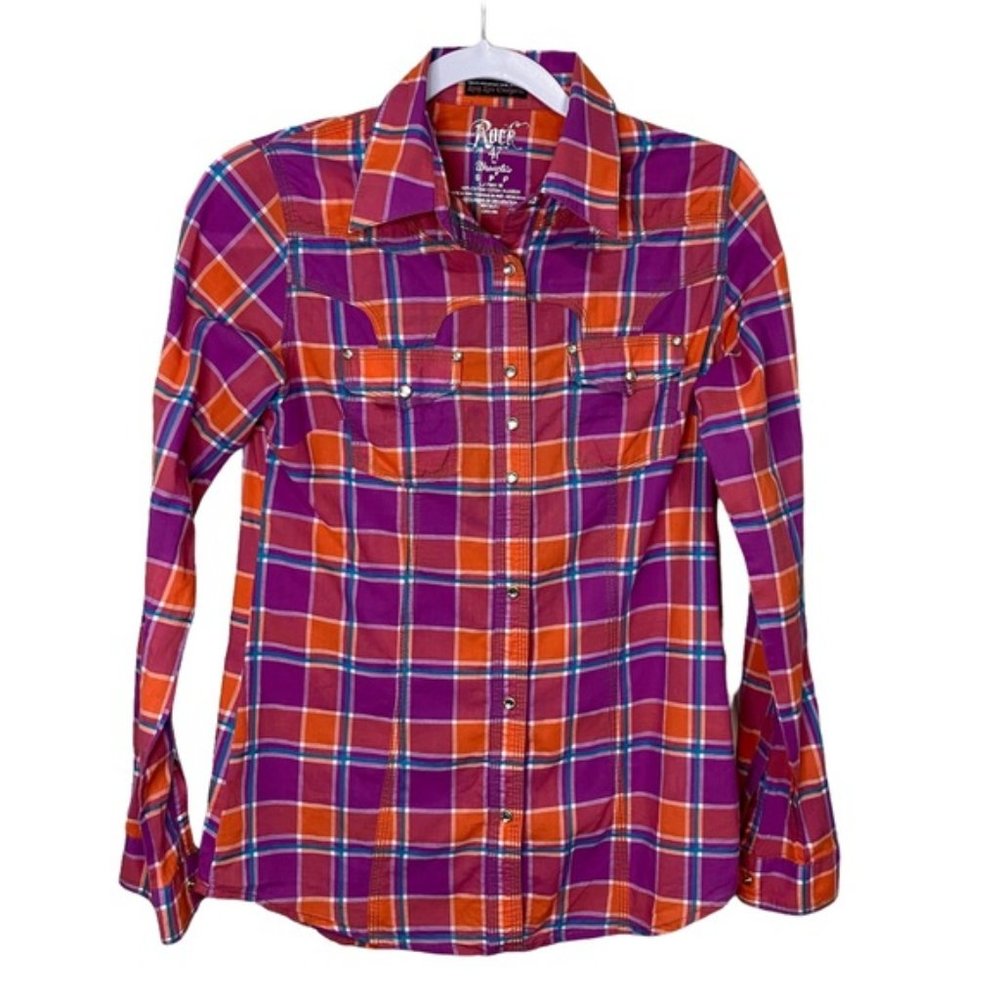 Rock 47 by Wrangler Western Shirt - Size Small